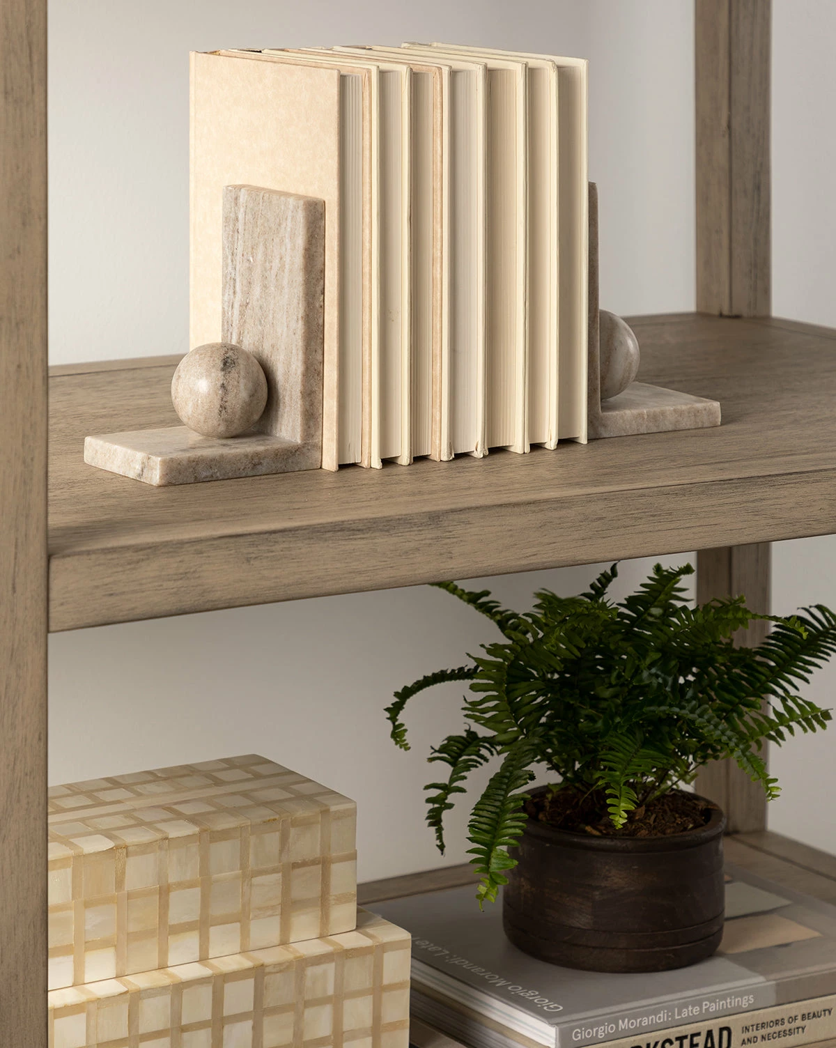 Adar Marble Bookends (Set Of 2) 4 Adar Marble Bookends (Set Of 2) - Image 2