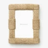 Abaca Rope Frame -Bloomingville Shop AbacaRopeFrame MDCR2410 NAT 4x6 MAIN T