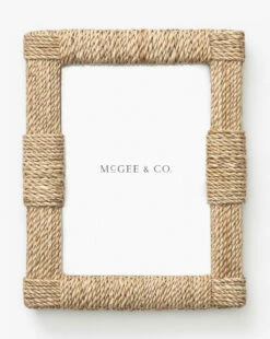 Abaca Rope Frame 11 Abaca Rope Frame -Bloomingville Shop AbacaRopeFrame MDCR2410 NAT 5x7 MAIN T