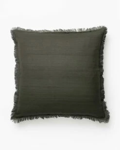 Abbey Silk Fringe Pillow Cover