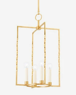 Adelaide Lantern -Bloomingville Shop AdelaideLantern MLHT1613 GLD L