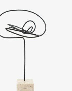 Aguilar Standing Object -Bloomingville Shop AguilarStandingObject MDCR2619 BLK OS D1