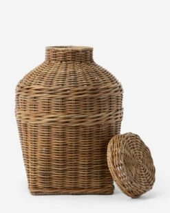 Ahnamia Wicker Jars 16 Ahnamia Wicker Jars -Bloomingville Shop AhnamiaWickerJars MDCR2391 NAT L D1
