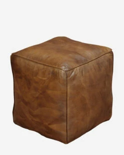 Aldo Leather Ottoman