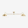 Aldorno Linear Chandelier -Bloomingville Shop AldornoLinearChandelier MLHT1139 BRS OS MAIN