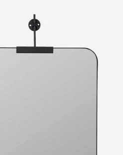 Anwen Wall Mirror -Bloomingville Shop AnwenWallMirrorBlack MMIR0157 BLK 24x44 D2