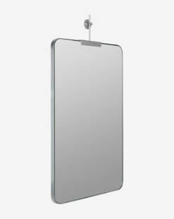 Anwen Wall Mirror -Bloomingville Shop AnwenWallMirrorNickel MMIR0157 NKL 24x44 D1