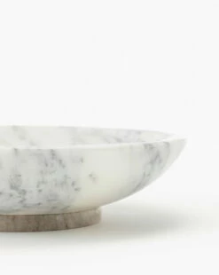 Arabesco Marble Bowl -Bloomingville Shop ArabescoMarbleBowl MDCR2270 MRB OS D1