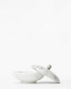 Arabesco Marble Lidded Catch-All -Bloomingville Shop ArabescoMarbleCanister 1 1136382a 2dcc 4c19 ab2a be57c95f5cae