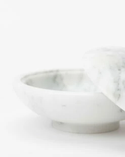 Arabesco Marble Lidded Catch-All -Bloomingville Shop ArabescoMarbleCanister 2 e464bc05 bc14 44ca 97b4 00518933a469