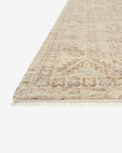 Arena Hand-Knotted Wool Rug -Bloomingville Shop ArenaHand KnottedRug MRUG0840 NAT D2