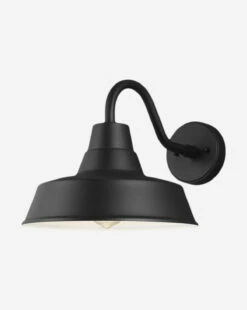 Barn Light Outdoor Wall Lantern -Bloomingville Shop BarnLightOutdoorWallLantern MLHT1187 BLK M MAIN