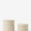 Barton Sandstone Canister 2 Barton Sandstone Canister -Bloomingville Shop BartonSandstoneCanister MBTH0246 WHT MAIN