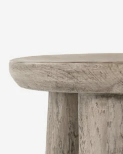 Bernie Outdoor End Table 19 Bernie Outdoor End Table -Bloomingville Shop BernieEndTableWeatheredGray3