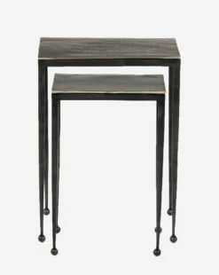 Biddy Nesting End Tables -Bloomingville Shop BiddyNestingEndTables MFRN2313 GRY OS D1