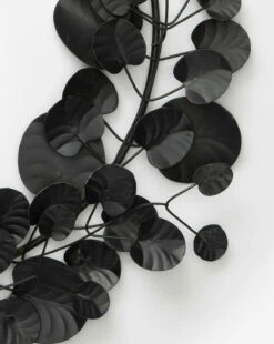 Faux Black Eucalyptus Wreath 10 Faux Black Eucalyptus Wreath -Bloomingville Shop BlackEucalyptusWreath MDCR2511 BLK OS D1