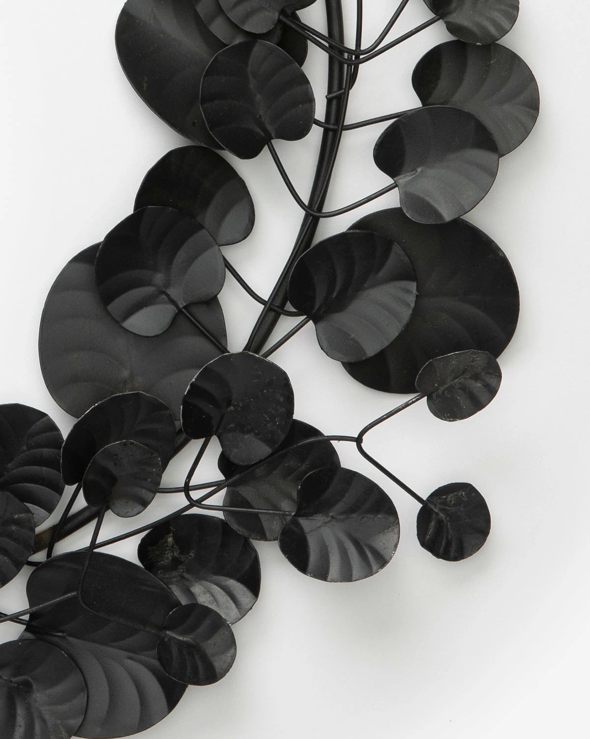 Faux Black Eucalyptus Wreath 6 Faux Black Eucalyptus Wreath - Image 4