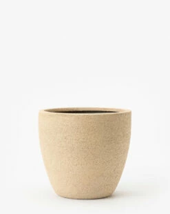 Bodie Tan Fiberstone Planter 13 Bodie Tan Fiberstone Planter -Bloomingville Shop BodieTanFiberstonePlanter MDCR2577 TAN M