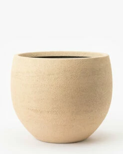 Bodie Tan Fiberstone Planter 15 Bodie Tan Fiberstone Planter -Bloomingville Shop BodieTanFiberstonePlanter MDCR2577 TAN XL