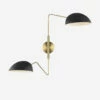 Bradburn Double Wall Sconce 1 Bradburn Double Wall Sconce -Bloomingville Shop BradburnDoubleWallSconce MLHT0620 BLK OS MAIN