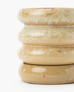 Butterscotch Stoneware Planter -Bloomingville Shop ButterscotchStonewarePlanter MDCR2479 TAN OS D1