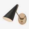 Clemente Single Sconce -Bloomingville Shop ClementeSingleSconce MLHT0118 BLK OS