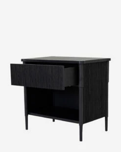 Colbert Nightstand 12 Colbert Nightstand -Bloomingville Shop ColbertNightstand MFRN2633 BLK OS D3