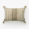 Conrad Indoor/Outdoor Pillow -Bloomingville Shop ConradIndoorOutdoorPillow MPLW1128 BWN 14x20 MAIN