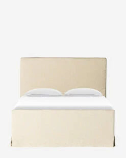 Daines Slipcover Bed -Bloomingville Shop DainesSlipcoverBed MFRN2622 NAT Q MAIN