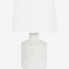 Dallas Table Lamp -Bloomingville Shop DallasTableLamp MLHT1813 WHT OS T