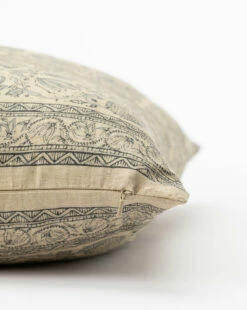 Danny Floral Print Pillow Cover -Bloomingville Shop DannyFloralPrintPillowCover MPLW0641 BLU 22x22 D1 3db0e7e4 2f5e 4773 a636 3f375910307c