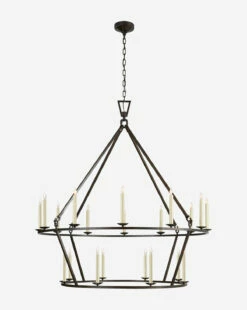 Darlana Two-Tiered Ring Chandelier 27 Darlana Two-Tiered Ring Chandelier -Bloomingville Shop DarlanaTwo TieredRingChandelier MLHT0141 AIR XL