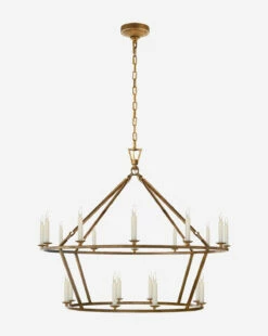 Darlana Two-Tiered Ring Chandelier 25 Darlana Two-Tiered Ring Chandelier -Bloomingville Shop DarlanaTwo TieredRingChandelier MLHT0141 GIR L