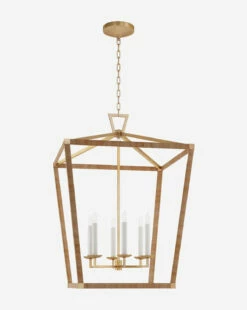 Darlana Wrapped Lantern -Bloomingville Shop DarlanaWrappedLantern MLHT1589 ABN XL MAIN