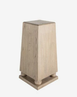 Delaney Pedestal -Bloomingville Shop DelaneyPedestal MFRN2222 OAK OS D1