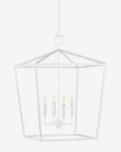 Denison White Lantern -Bloomingville Shop DenisonWhiteLantern MLHT1080 WHT GR D1