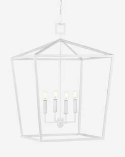 Denison White Lantern -Bloomingville Shop DenisonWhiteLantern MLHT1080 WHT GR D2