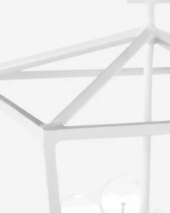 Denison White Lantern -Bloomingville Shop DenisonWhiteLantern MLHT1080 WHT S D4