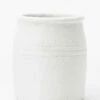 Distressed Chalk Glaze Crock -Bloomingville Shop DistressedChalkGlazeCrock MKTN0524 WHT OS MAIN