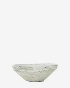 Distressed Terracotta Bowl -Bloomingville Shop DistressedTerracottaBowl MDCR1877 WHT OS D1