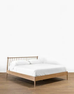 Dominic Oak Bed 10 Dominic Oak Bed -Bloomingville Shop DominicOakBed MFRN1892 OAK D1