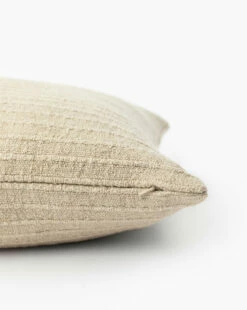 Eaton Pillow Cover -Bloomingville Shop EatonPillowCover MPLW1278 TAN 22x22 D1 T