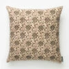 Edith Pillow Cover -Bloomingville Shop EdithPillowCover MPLW1247 TAN 20x20 MAIN