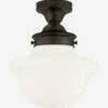 Edmond Flush Mount -Bloomingville Shop EdmondFlushMount MLHT0158 BRZ OS