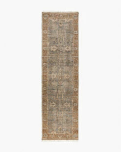 Elison Hand-Knotted Wool Rug -Bloomingville Shop ElisonHand KnottedRug MRUG0912 MLT 3x10 T