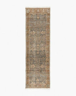 Elison Hand-Knotted Wool Rug -Bloomingville Shop ElisonHand KnottedRug MRUG0912 MLT 3x8 T