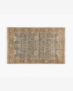 Elison Hand-Knotted Wool Rug -Bloomingville Shop ElisonHand KnottedRug MRUG0912 MLT 4x6 T