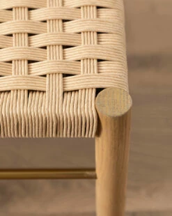 Eloise Woven Bench -Bloomingville Shop EloiseWovenBench MFRN0799 WOK OS D2 T