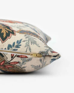 Elwynne Floral Pillow Cover -Bloomingville Shop ElwynneFloralPillowCover MPLW1401 MLT 20x20 D1 T