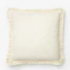 Emiliana Fringe Pillow Cover -Bloomingville Shop EmilianaFringePillowCover MPLW1080 CRM MAIN